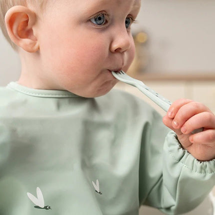 Done by Deer Baby Bestekset Happy Dots Green koop je bij Babywinkel