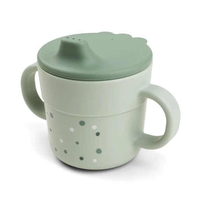 Done by Deer Drinkbeker Happy Dots Green - Done by Deer - Babywinkel - 5712643047841