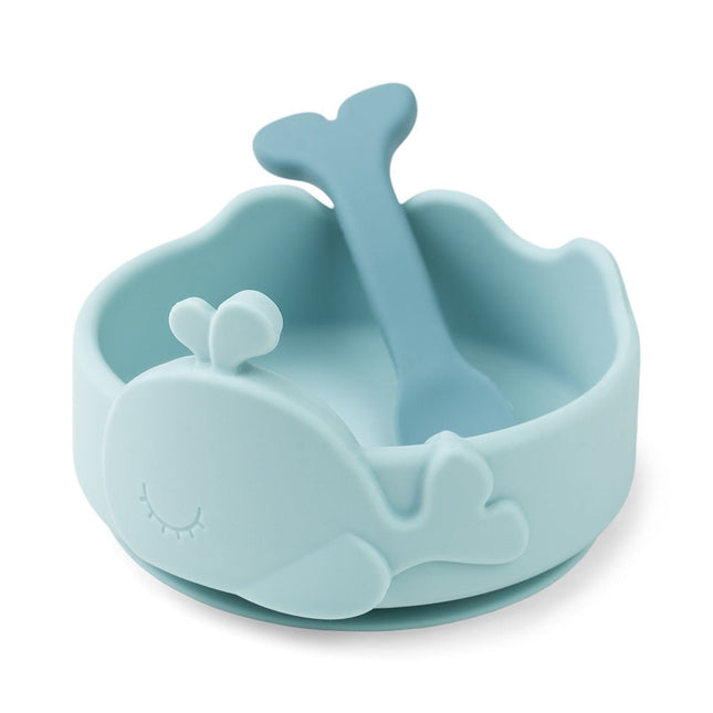 Done by Deer Kinderservies Bakje En Lepel Wally Blue 2st koop je bij Babywinkel