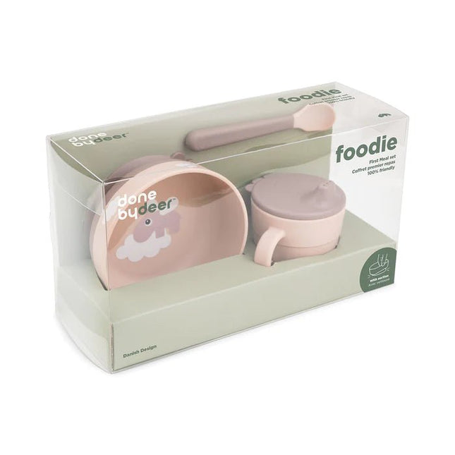 Done by Deer Kinderservies Happy Clouds Powder koop je bij Babywinkel