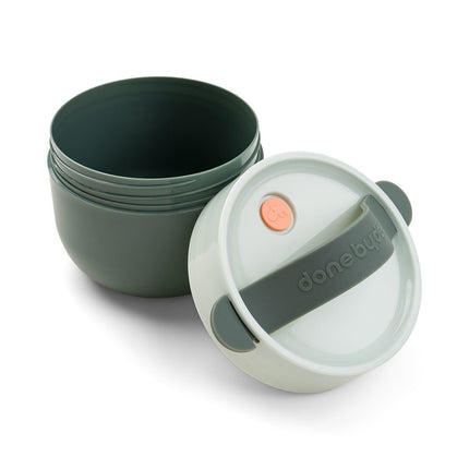 Done by Deer Lunch Bowl Green 550ml - Done by Deer - Babywinkel - 5712643045038