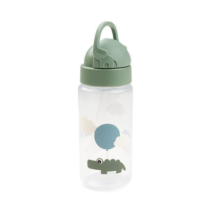 Done by Deer Rietjesbeker Happy Clouds Green 350ml - Done by Deer - Babywinkel - 5712643041191