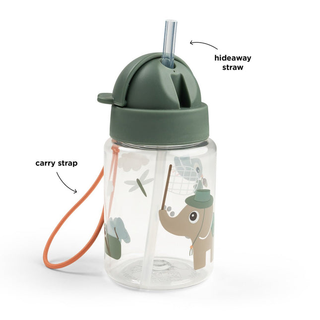 Done By Deer Rietjesbeker Tiny Trails Green 280ml koop je bij Babywinkel