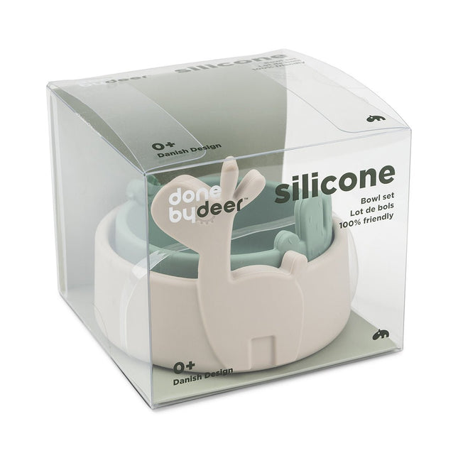 Done by Deer Snackbakje Lalee Sand/Green 2st koop je bij Babywinkel