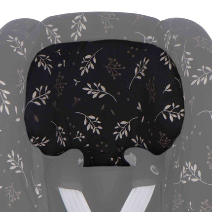 Dooky Autostoelhoes Leaves Black 62cm - Dooky - Babywinkel - 5038278011935