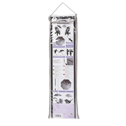 Dooky Parasol Uv50+ Grey Melange - Dooky - Babywinkel - 5038278008621