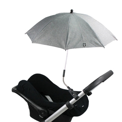Dooky Parasol Uv50+ Grey Melange - Dooky - Babywinkel - 5038278008621