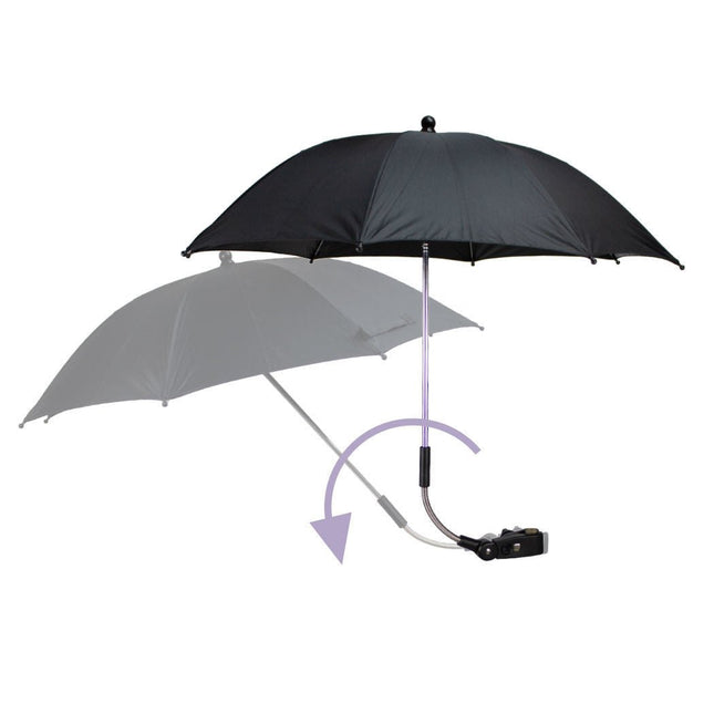 Dooky Parasol Uv50+ Zwart koop je bij Babywinkel