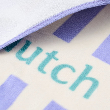 Dreamy Purple Stripe Handdoek koop je bij Babywinkel