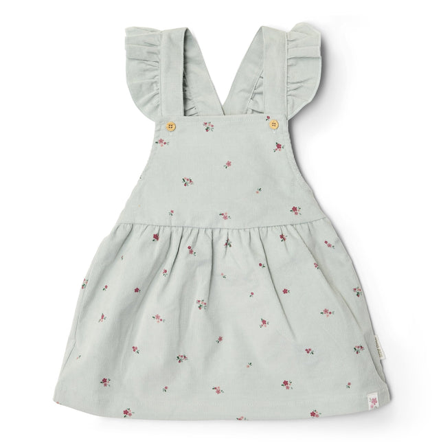Kleid ärmellos Fairy Grün Blume