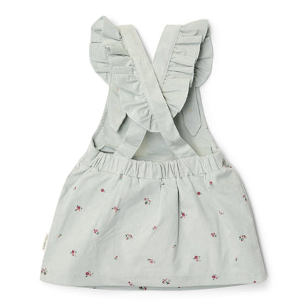 Kleid ärmellos Fairy Grün Blume