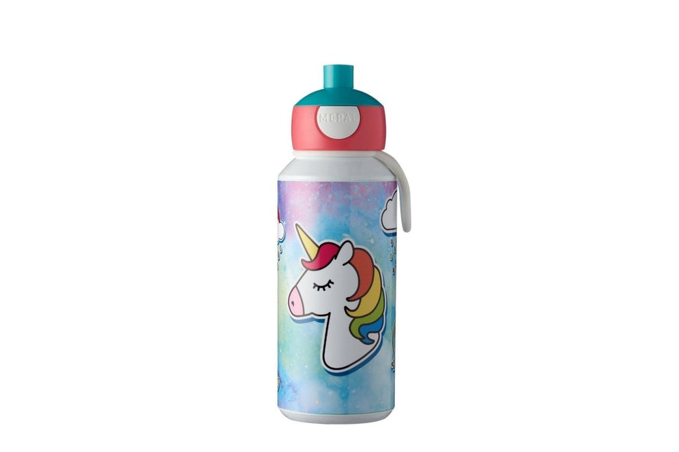 Drinkfles Pop - Up Campus 400ml Unicorn - Babywinkel - 8711269957203