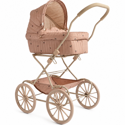 Konges Sløjd Puppenwagen „Cherry“ im Vintage-Stil