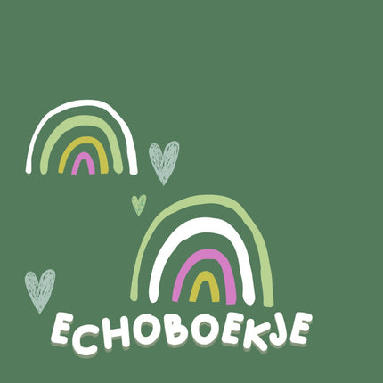 Echoboekje tijmgroen - Babywinkel - 9789083024684