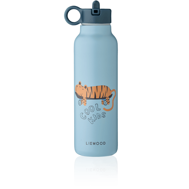 Falk Water Bottle 500 ml Tiger/ Beach Blue koop je bij Babywinkel