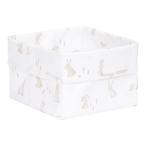 <tc>Little Dutch</tc> Warenkorb Kleines weißes Babyhäschen