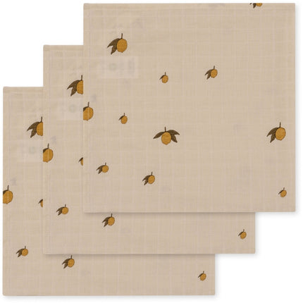 Konges Sløjd Hydrophilic Cloth Lemon 65cm 3pcs