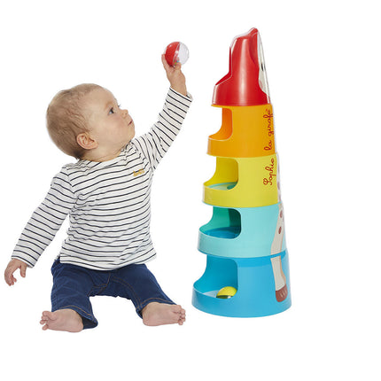 <tc>Sophie de Giraf</tc> Blocksatz Giraffe Riesenturm
