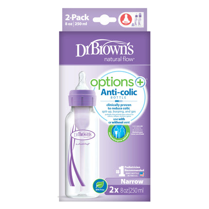 <tc>Dr. Brown's</tc> Optionen+Standardflasche 250ml Duopack lila