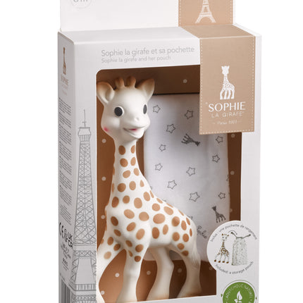 <tc>Sophie de Giraf</tc> Beißring Giraffe in weißer Geschenkbox mit Aufbewahrungsbeutel
