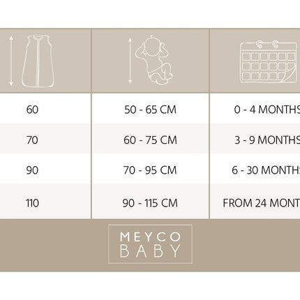 <tc>Meyco</tc> Schlafsack Baby Sand