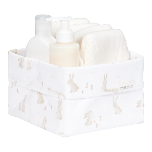 <tc>Little Dutch</tc> Warenkorb Kleines weißes Babyhäschen