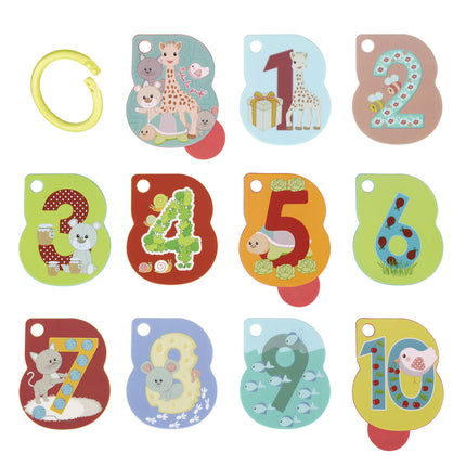 <tc>Sophie de Giraf</tc> Baby Booklet mit Zahlen