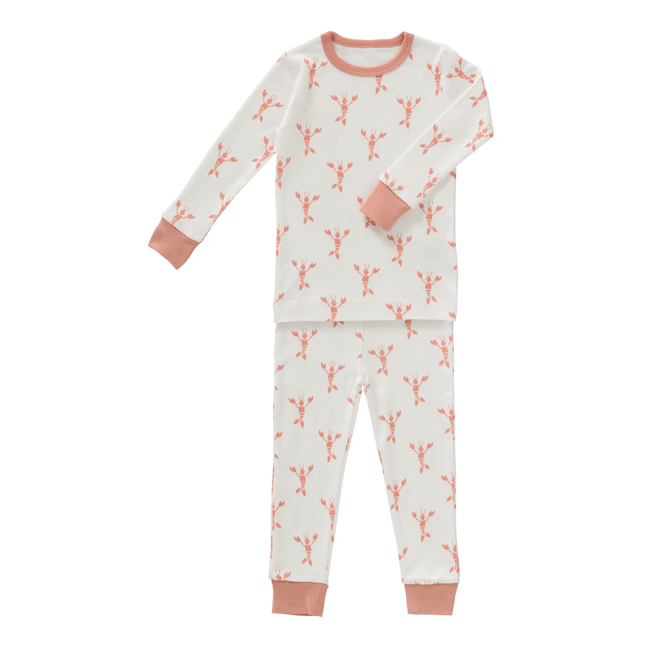 Fresk Baby Pyjama Lobster Coral 2 - delig - Fresk - Babywinkel - 8719638238489