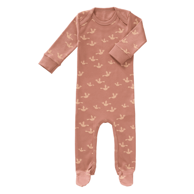 Fresk Baby Pyjama Met Voet Bird - Fresk - Babywinkel - 8719638237079