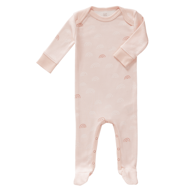 Fresk Baby Pyjama Met Voet Rainbow Chintz Roze - Fresk - Babywinkel - 8719638230834