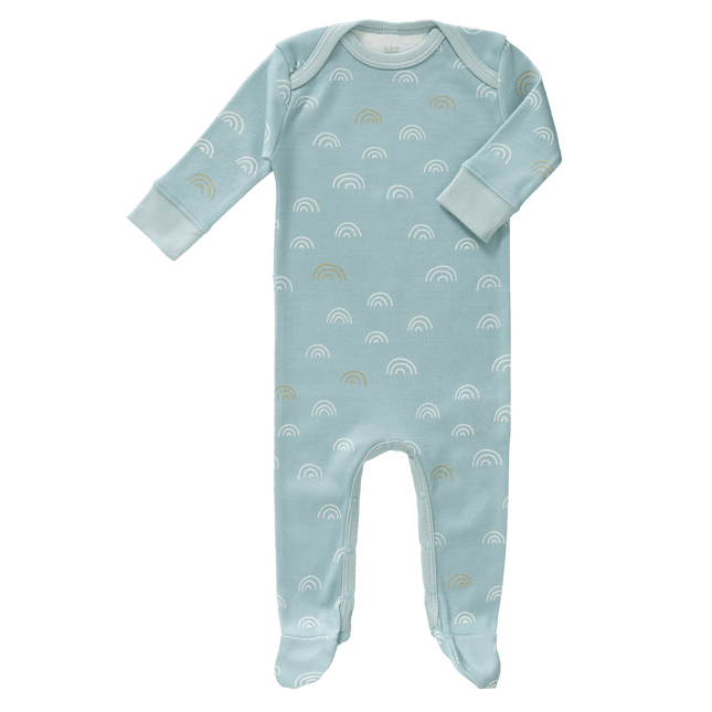 Fresk Baby Pyjama Met Voet Rainbow Ether Blue - Fresk - Babywinkel - 8719638230568