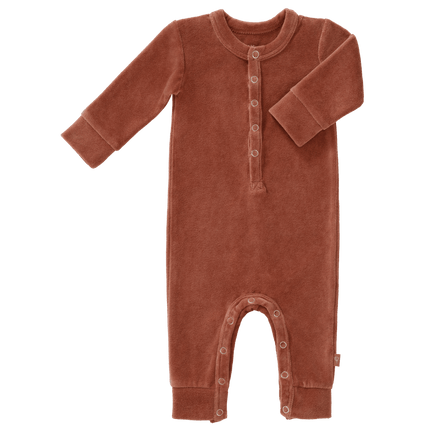 Fresk Baby Pyjama Velours Copper - Fresk - Babywinkel - 8720574694512