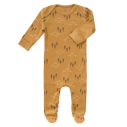 Fresk Baby Pyjama Woods Met Voeten Spruce Yellow - Fresk - Babywinkel - 8720574693010