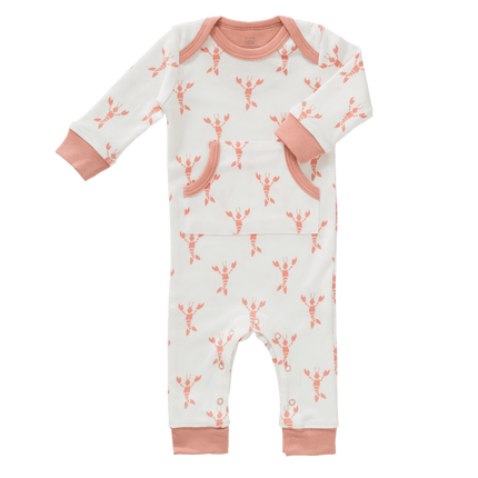 Fresk Baby Pyjama Zonder Voet Lobster Coral Pink - Fresk - Babywinkel - 8719638236010
