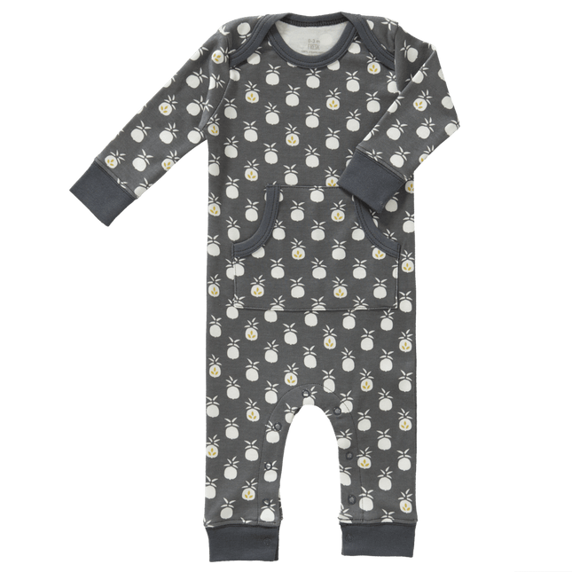 Fresk Baby Pyjama Zonder Voet Pineapple Antraciet - Fresk - Babywinkel - 8718754238342