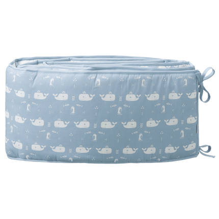 Fresk Bedomrander Whale Blue Fog - Fresk - Babywinkel - 8718754232340