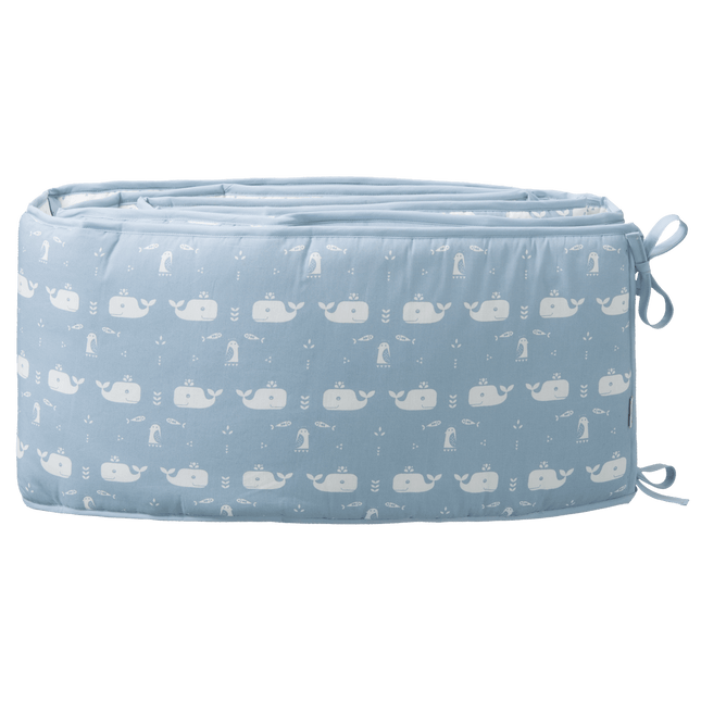 Fresk Bedomrander Whale Blue Fog - Fresk - Babywinkel - 8718754232340