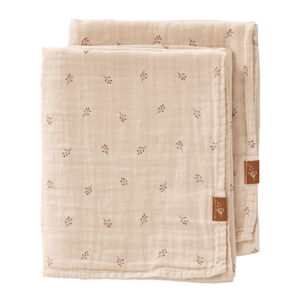 Fresk Inbakerdoek Berries Set 2St 70X60 Cm - Fresk - Babywinkel - 8720874453468
