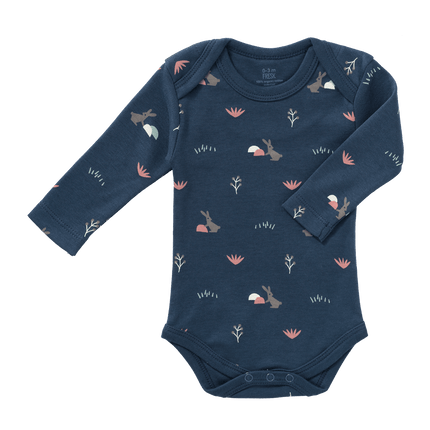 Fresk Romper Rabbit Lange Mouwen Mood Indigo - Fresk - Babywinkel - 8720574692655