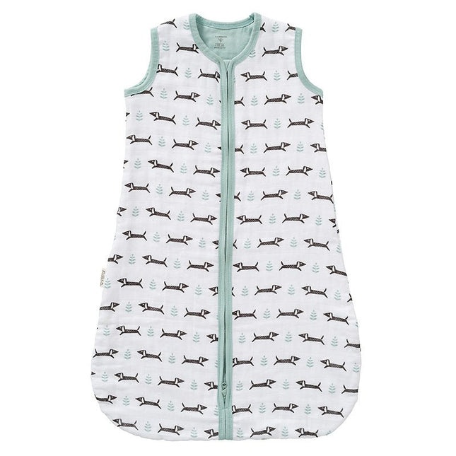 Fresk Slaapzak Baby Muslin Dachsy 2 - laags - Fresk - Babywinkel - 8719638238687
