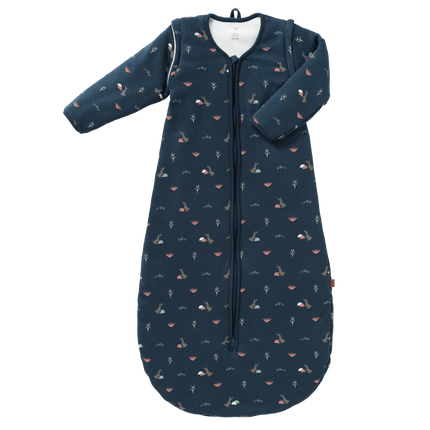 Fresk Slaapzak Baby Rabbit Met Afritsbare Mouw Mood Indigo 90cm - Fresk - Babywinkel - 8720574692549