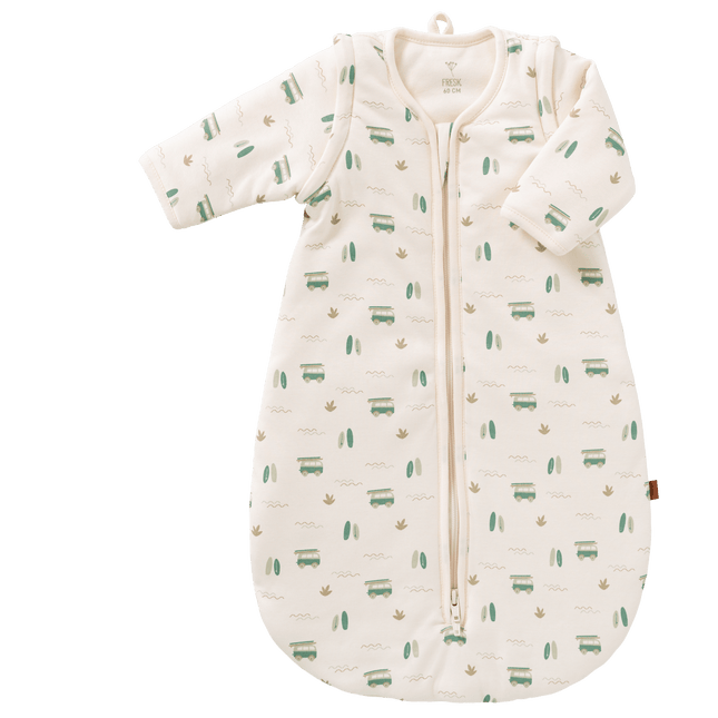 Fresk Slaapzak Baby Surf Boy Interlock Met Lichte Voering 60Cm - Fresk - Babywinkel - 8720874453666