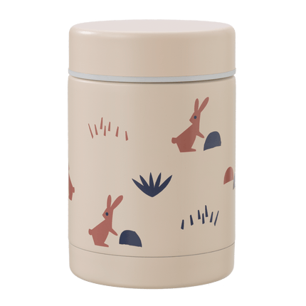 Fresk Thermosbak Rabbit Sandshell 300ml - Fresk - Babywinkel - 8720574694826