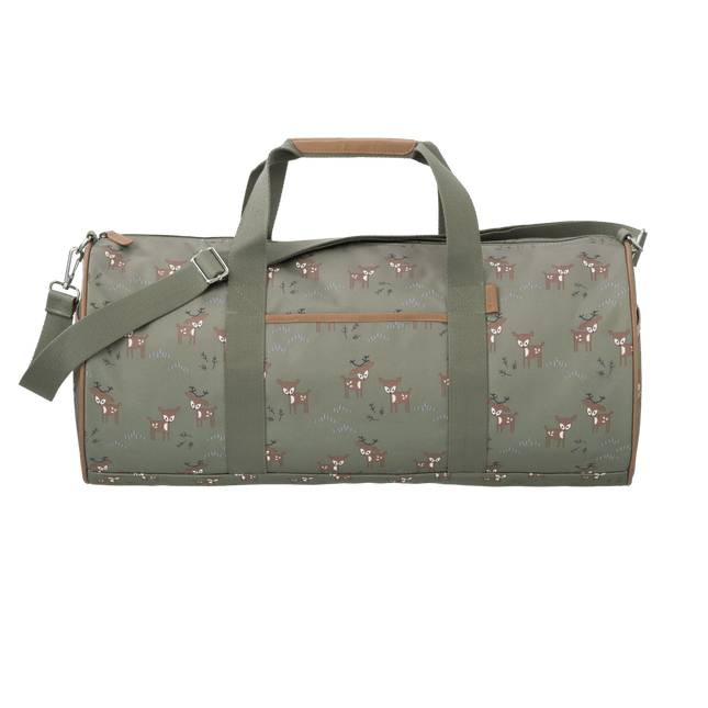 Fresk Weekendtas Deer Groot Olive koop je bij Babywinkel