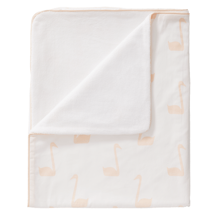Fresk Wiegdeken Swan Pale Peach 80x100cm - Fresk - Babywinkel - 8719638232586