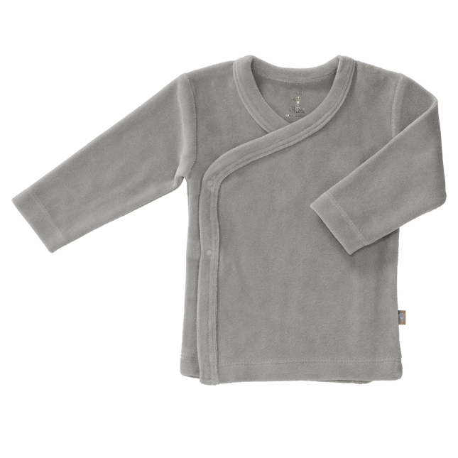 Fresk Wikkelvestje Velours Paloma Grey - Fresk - Babywinkel - 8720088954546