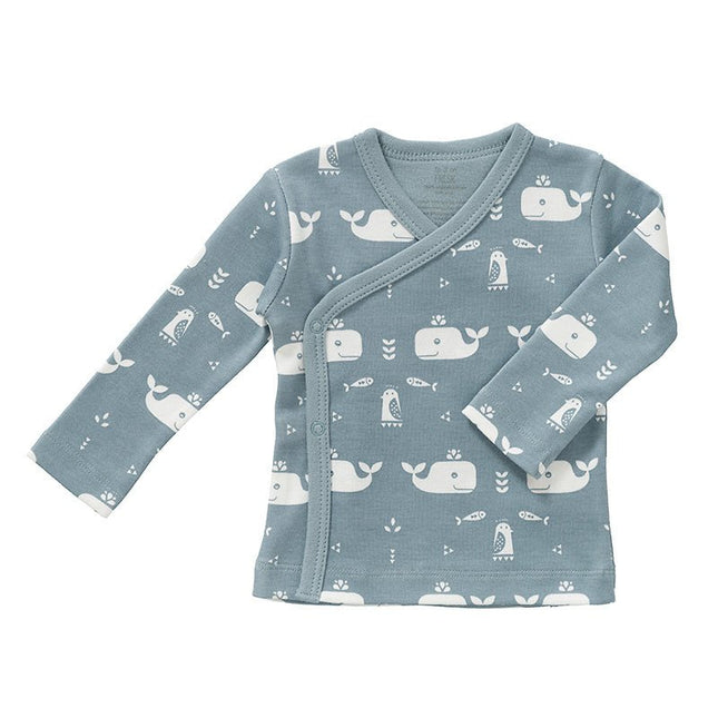 Fresk Wikkelvestje Whale Blue Fog - Fresk - Babywinkel - 8718754232463