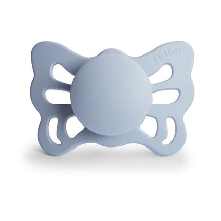 Frigg Speen Maat 1 Butterfly Anatomical Powder Blue Silicone - Frigg - Babywinkel - 5715239018287