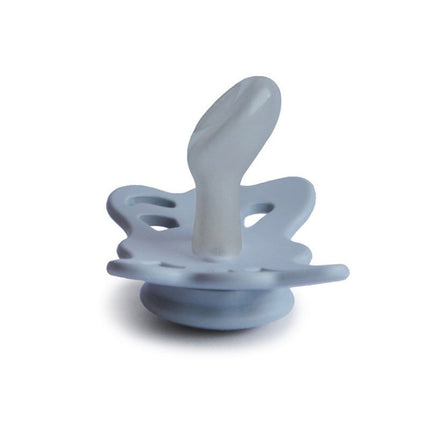 Frigg Speen Maat 1 Butterfly Anatomical Powder Blue Silicone - Frigg - Babywinkel - 5715239018287