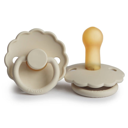 Frigg Speen Maat 1 Daisy Cream Latex - Frigg - Babywinkel - 5715239213590